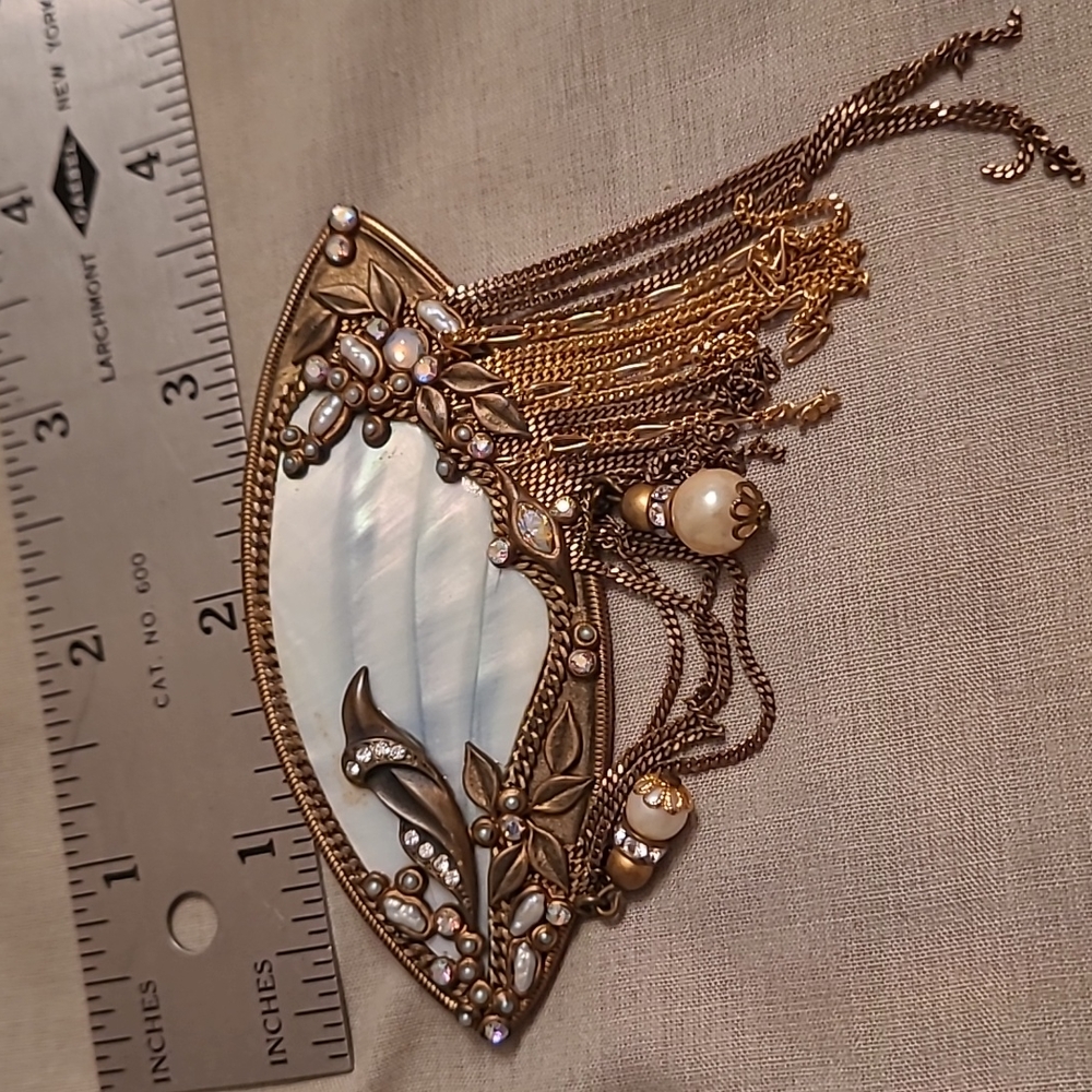 Vintage Art Nouveau Brooch/Pendant - Picture 4 of 4